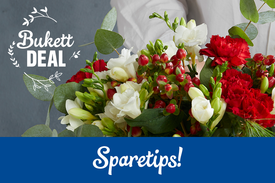 Alltid tilbud på friske blomster