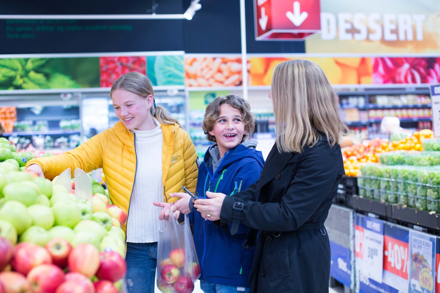 Slik får du en hyggelig handletur med barna