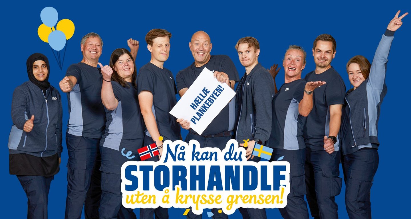 Nå kan du storhandle uten å krysse grensen!