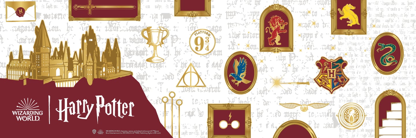 Harry Potter klær, spill og tryllestaver