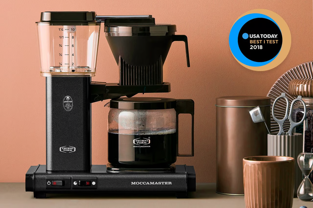 Best i test av kaffetraktere – Moccamaster til topps