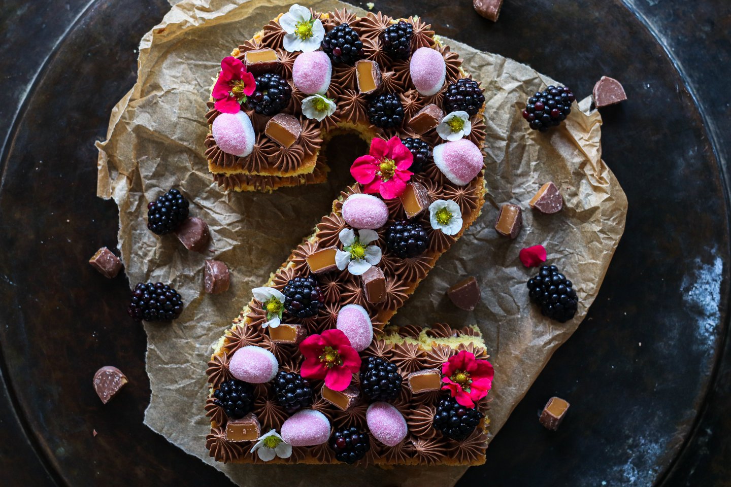 Nummerkake til bursdag