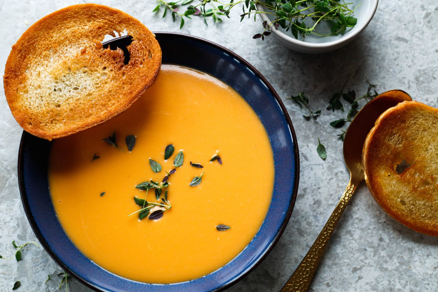Søtpotetsuppe
