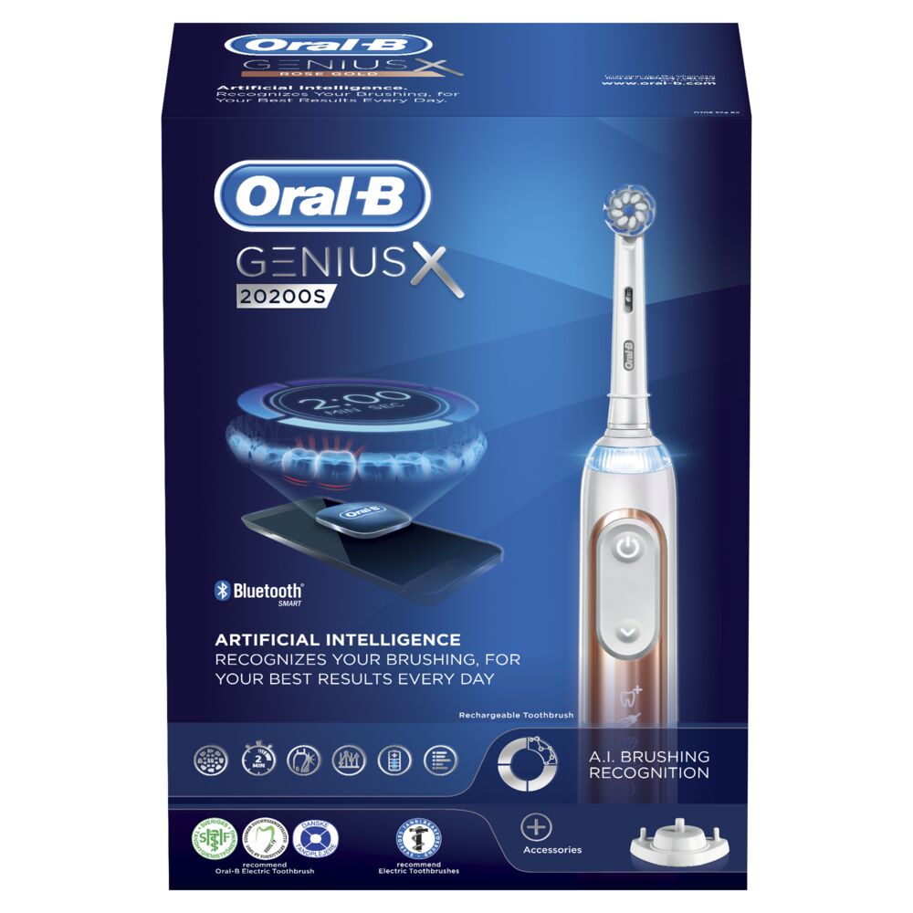 Oral-B™ Genius X 20200S elektrisk tannbørste
