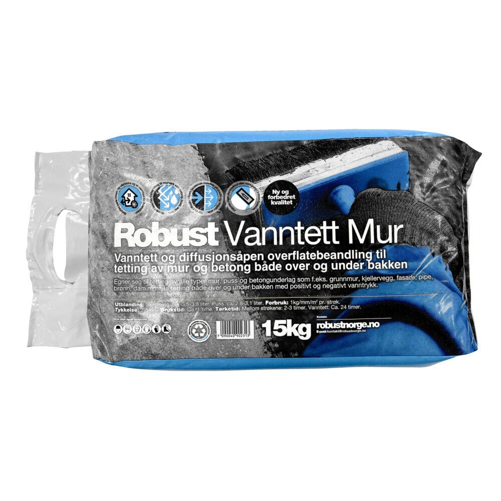 Robust Vanntett Mur