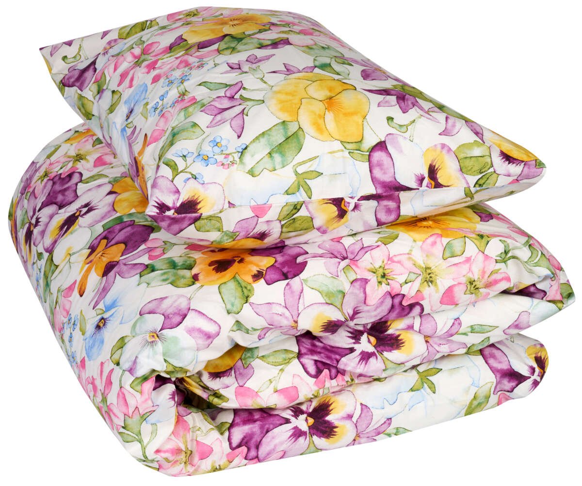 Mjuk percale sengesett