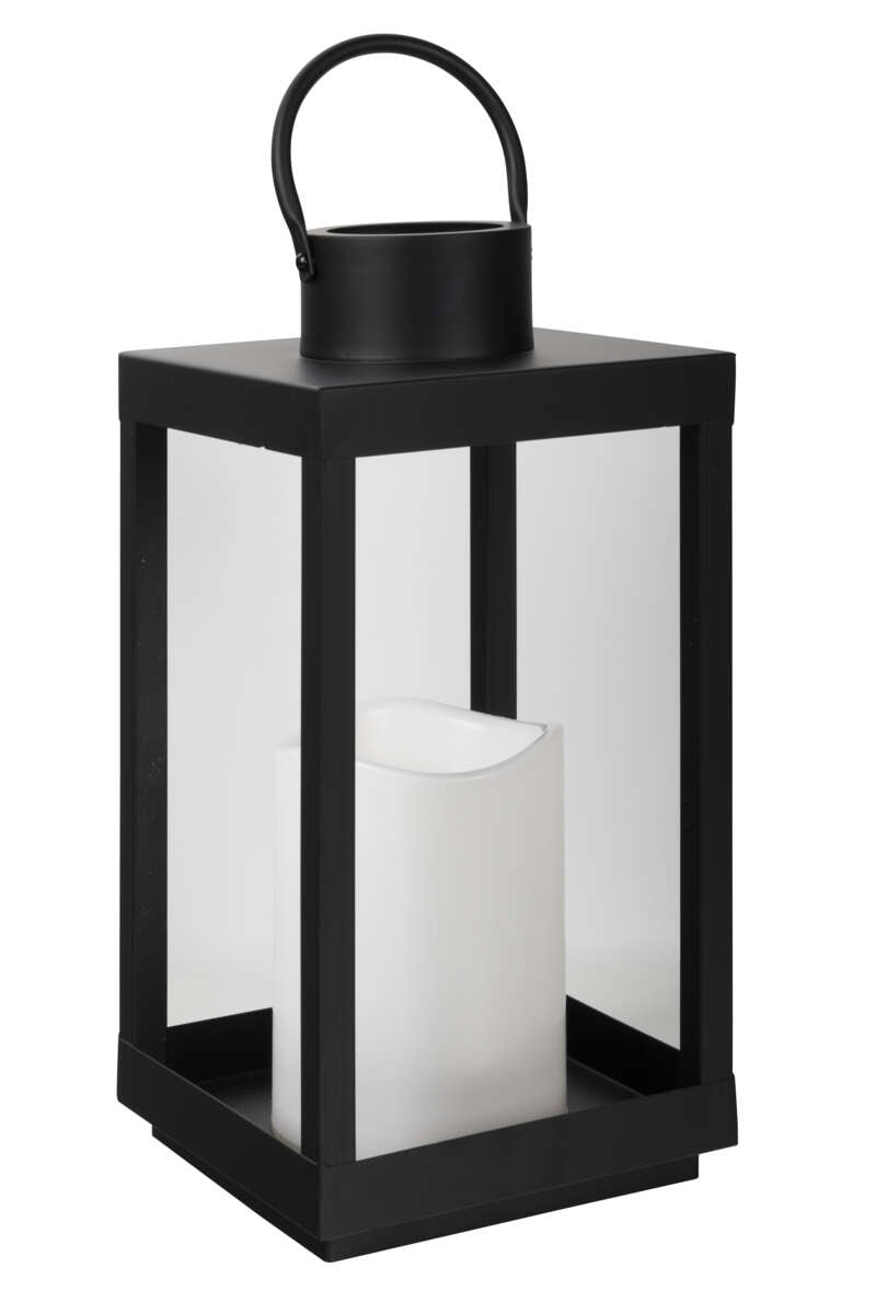 Lykt med integrert LED kubbelys