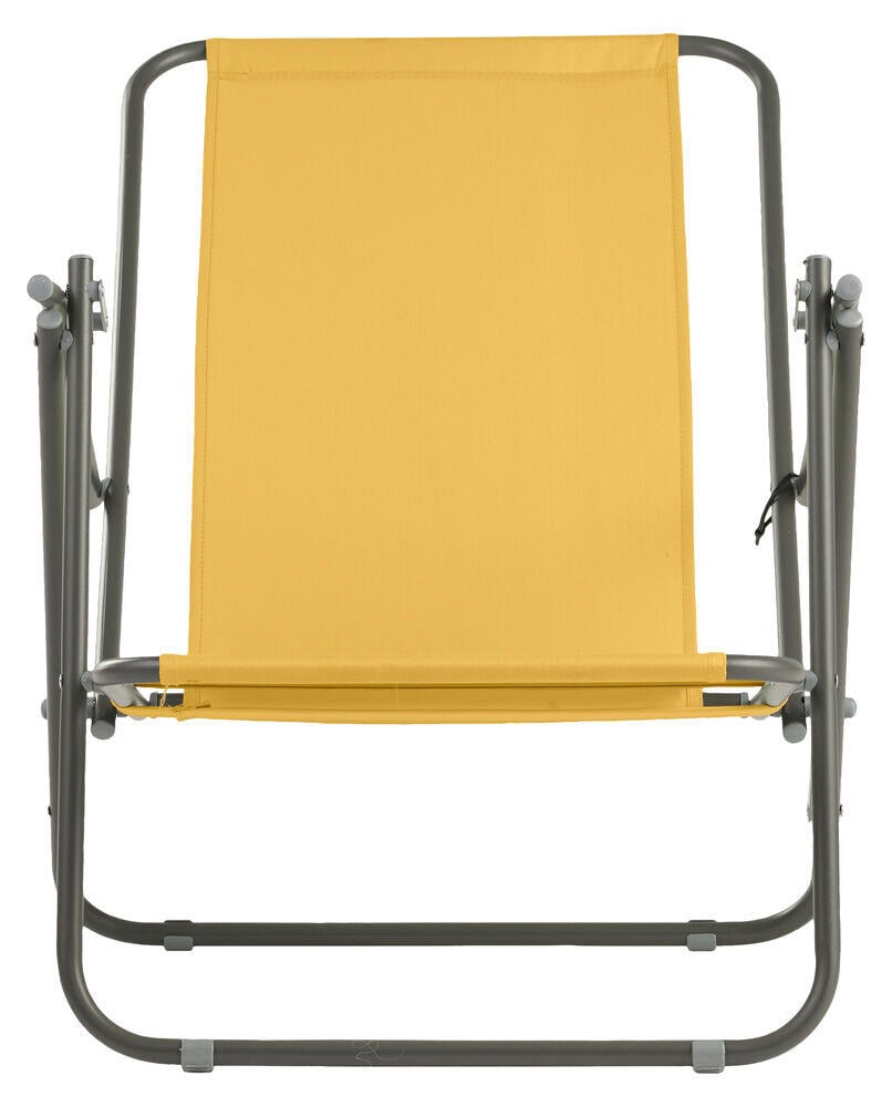 Bohem strandstol/campingstol med høy rygg