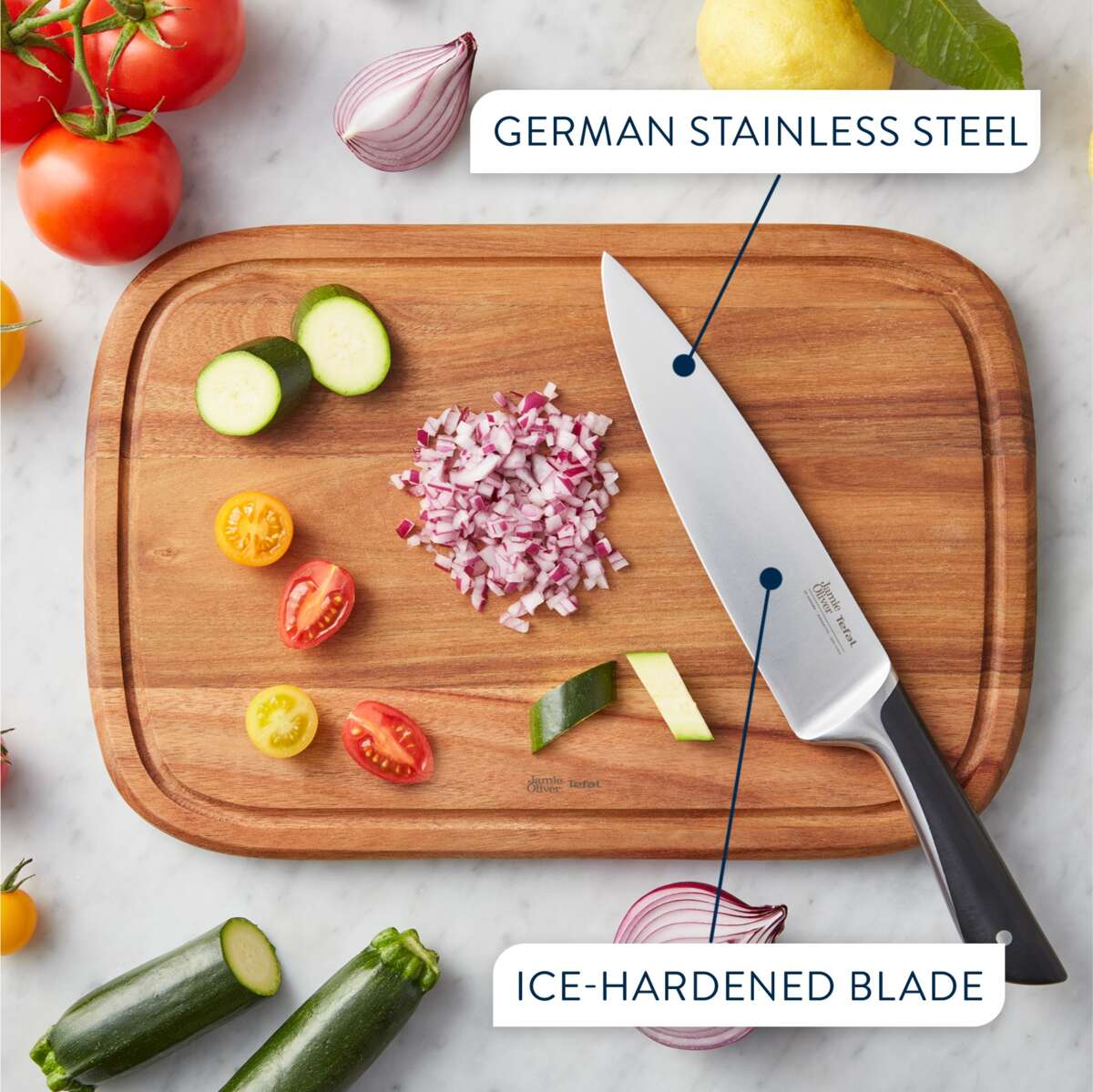 Jamie Oliver Santoku kniv 16,5 cm