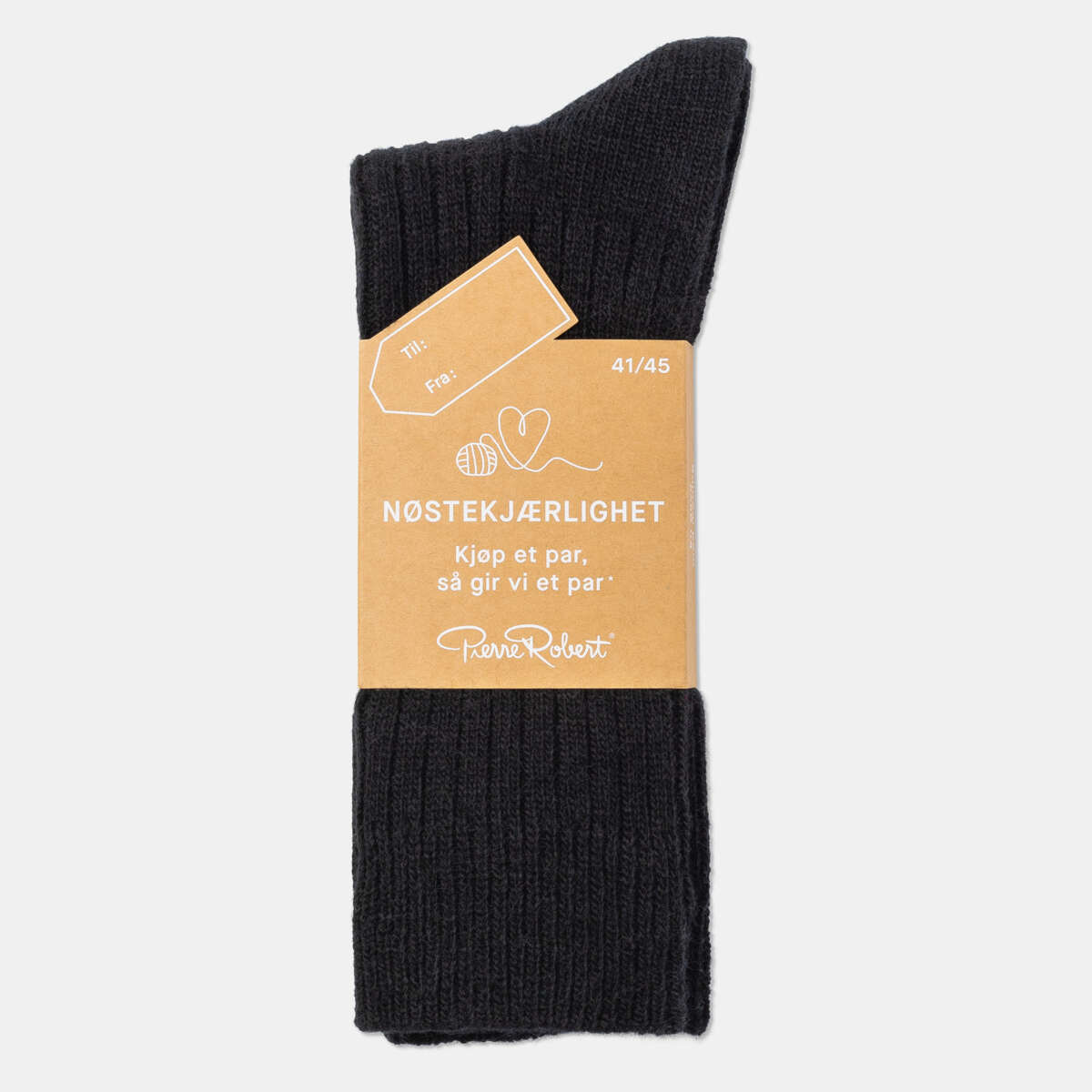 Pierre Robert Hyggesokk ullsokker unisex