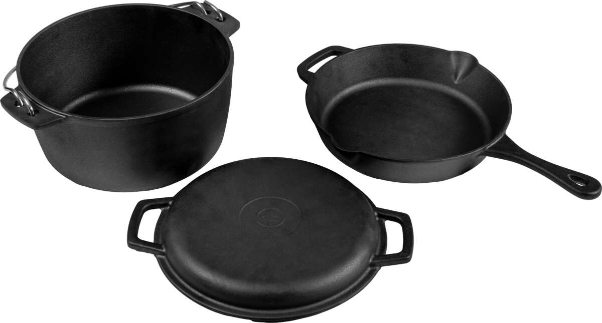 Espegard Støpejernssett til bål