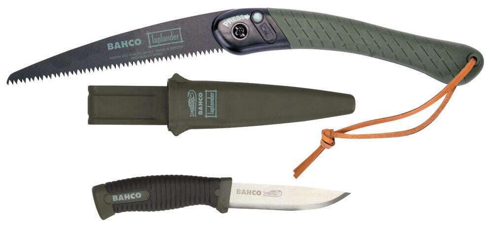 Bahco Laplander sammenleggbar tursag + kniv