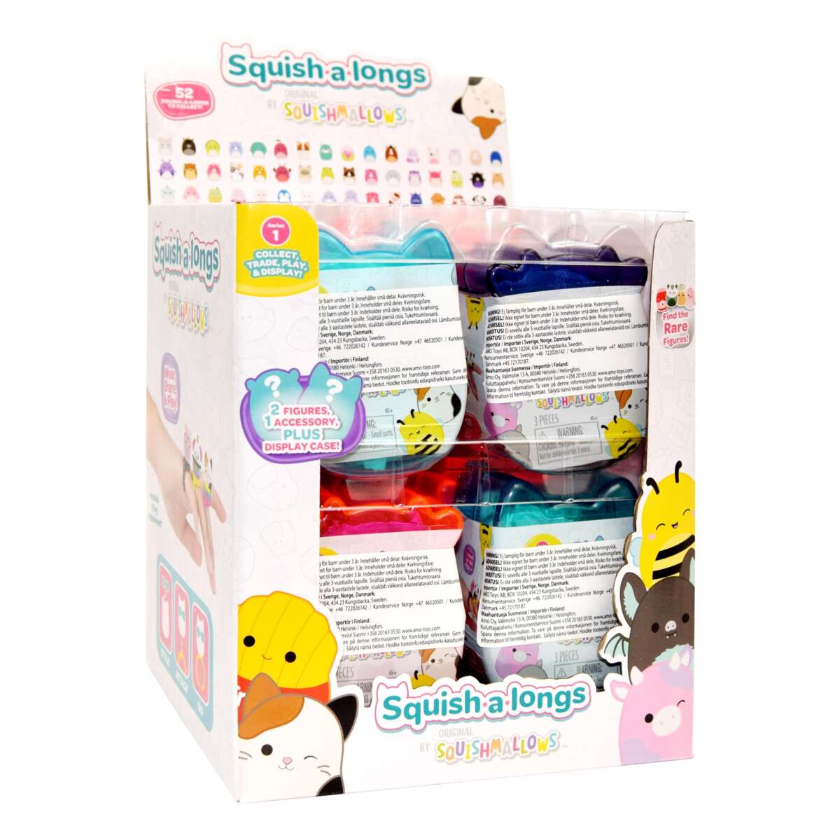 Squishmallows® Squishalongs 2pk