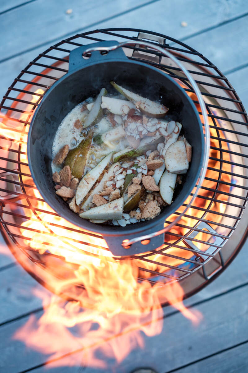 Espegard Støpejernssett til bål