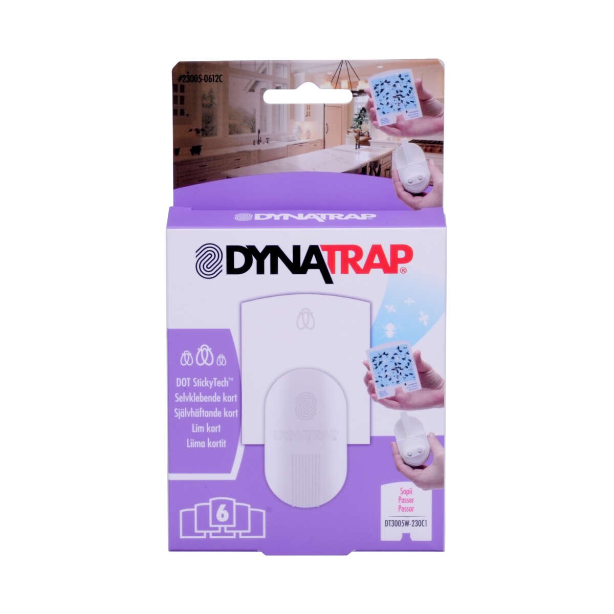Dynatrap refill til fluefelle 6pk