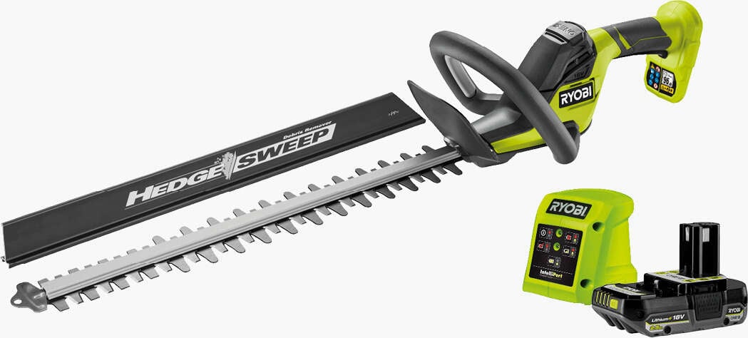 Ryobi ONE+ RY18HT45A-125 hekksaks m/batteri