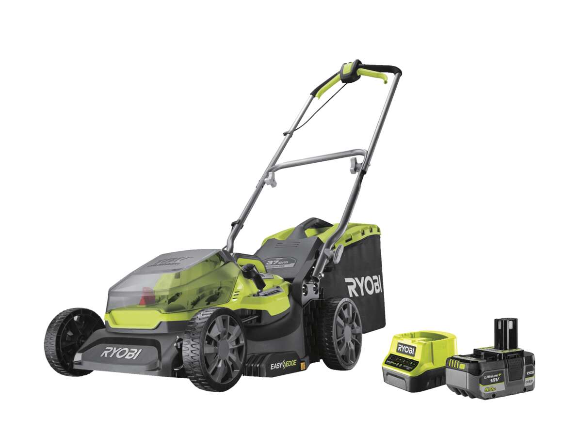 Ryobi RY18LM37A-150 gressklipper m/batteri