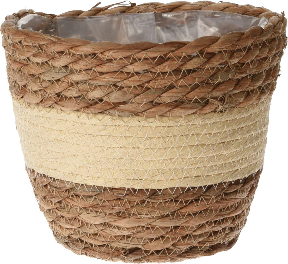 Hvaler flettet potte