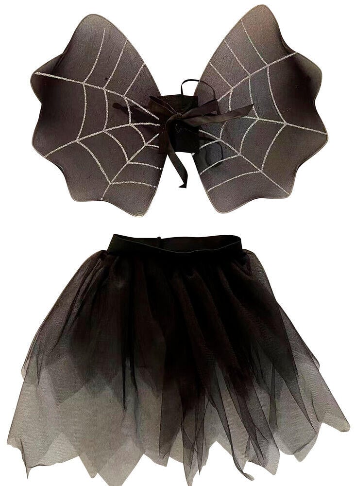 Halloween skjørt og vinger