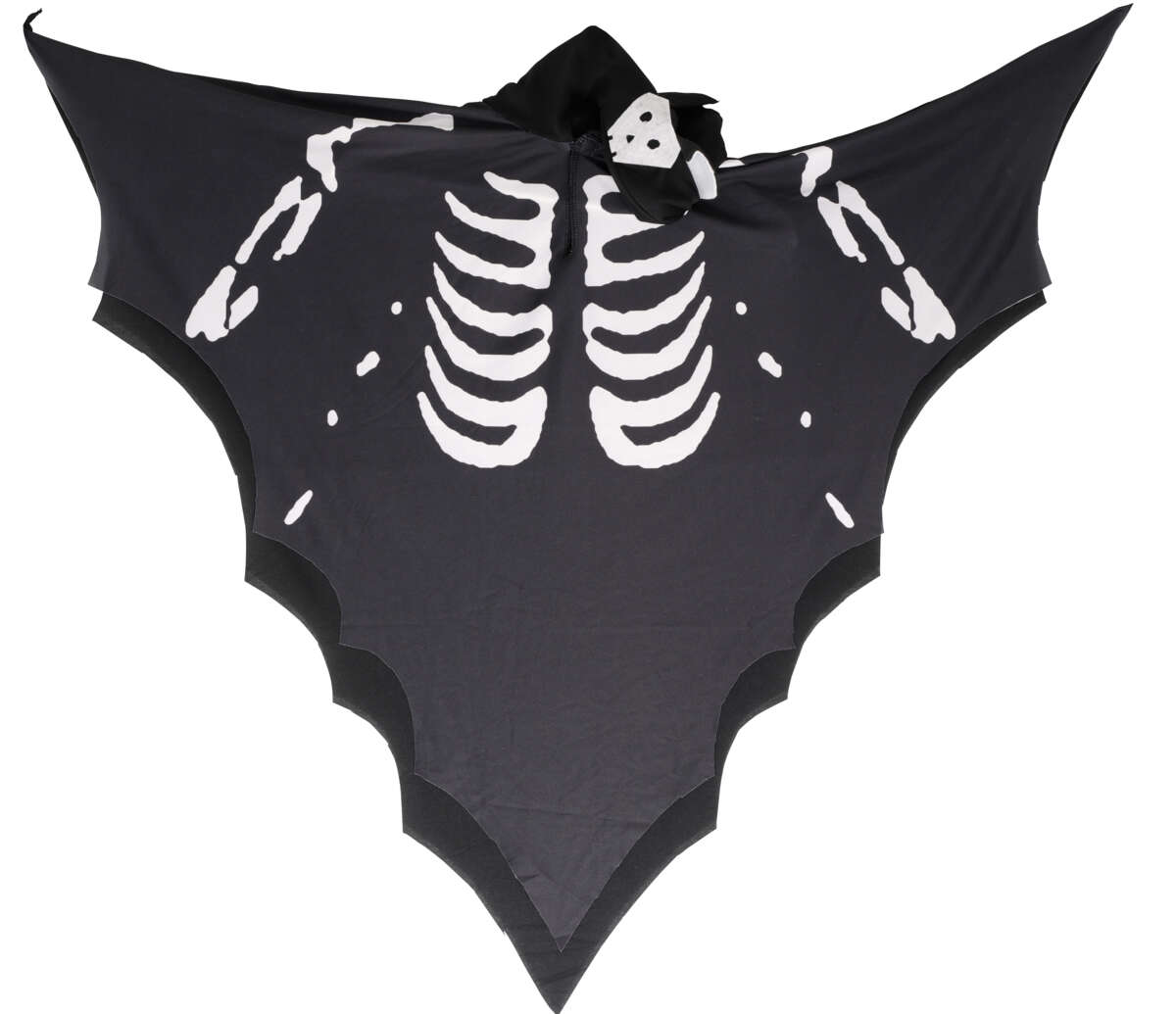 Halloween skjelettkappe
