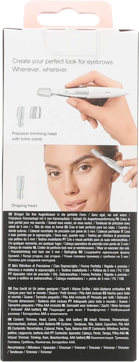 Braun FG1106 Eyebrow Mini Trimmer
