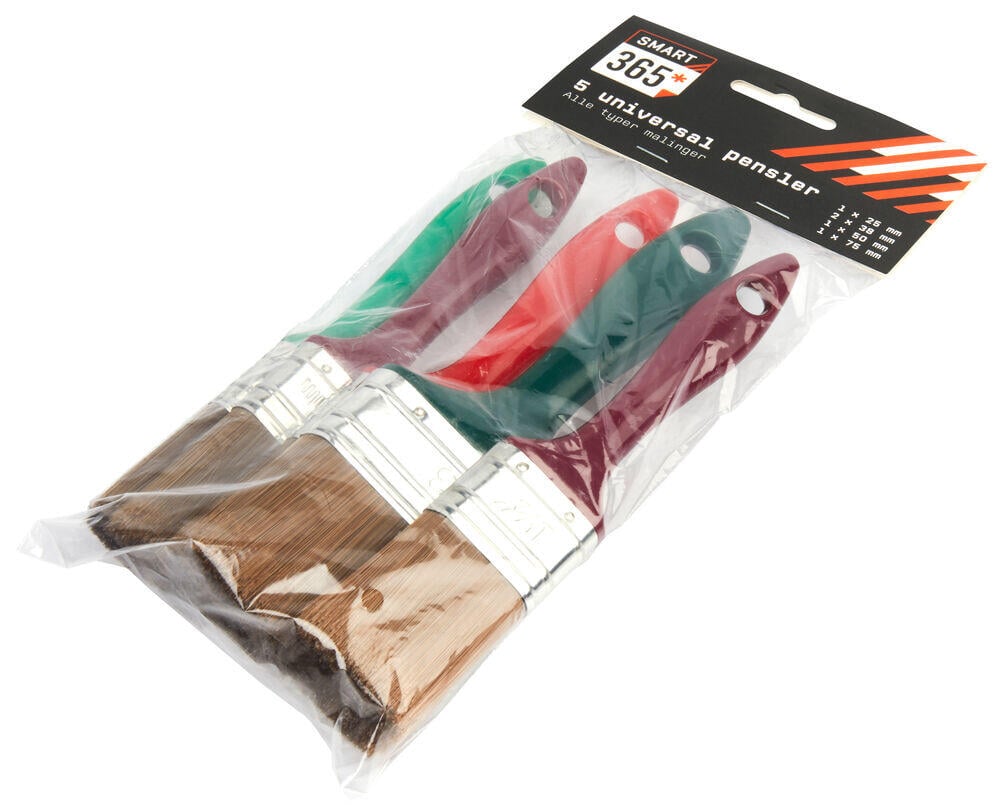 Smart 365* Universal penselsett 5 stk