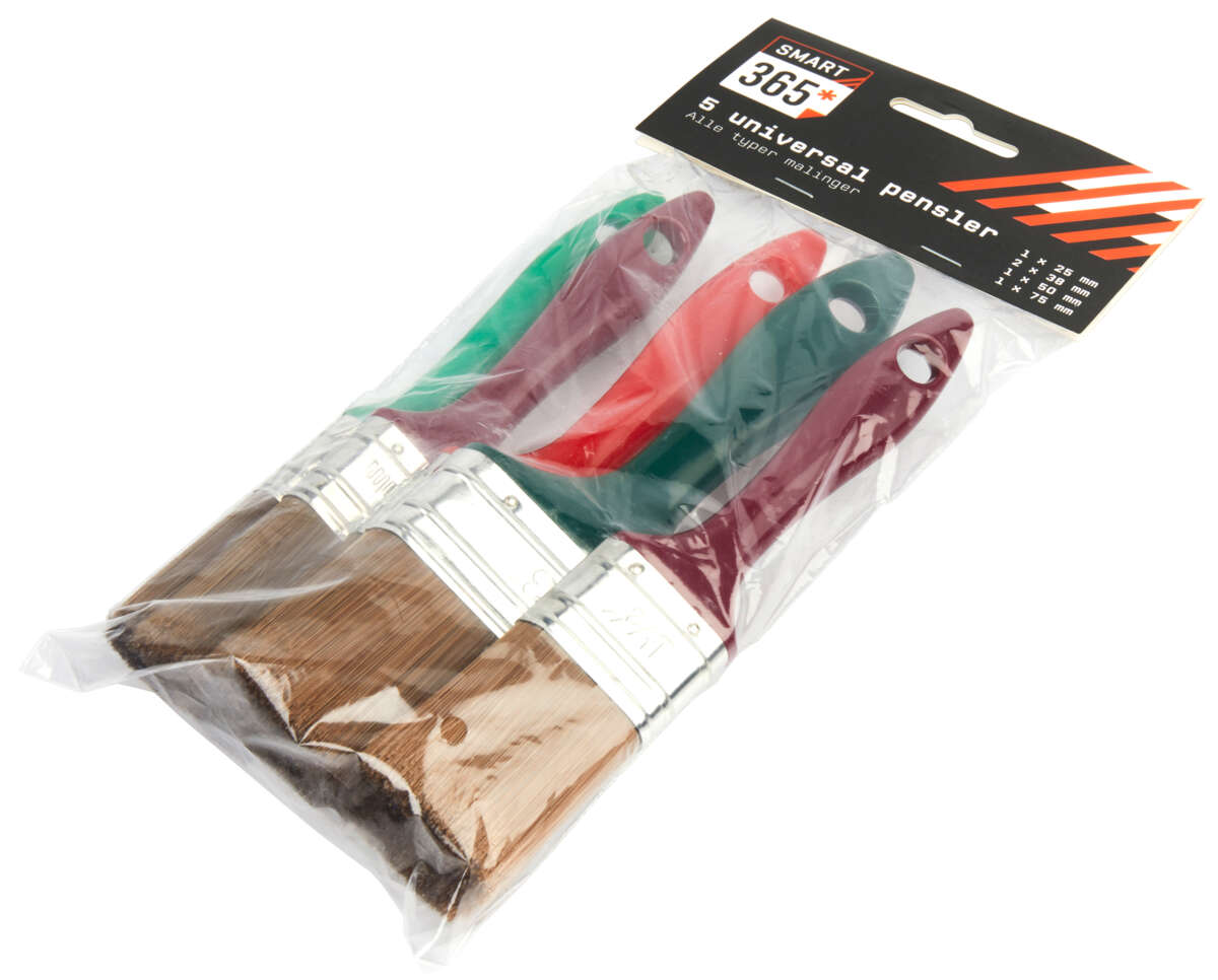 Smart 365* Universal penselsett 5 stk