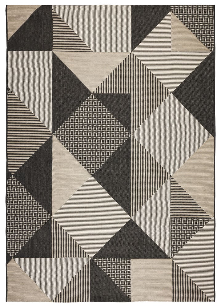 Praga uteteppe, mørk grå