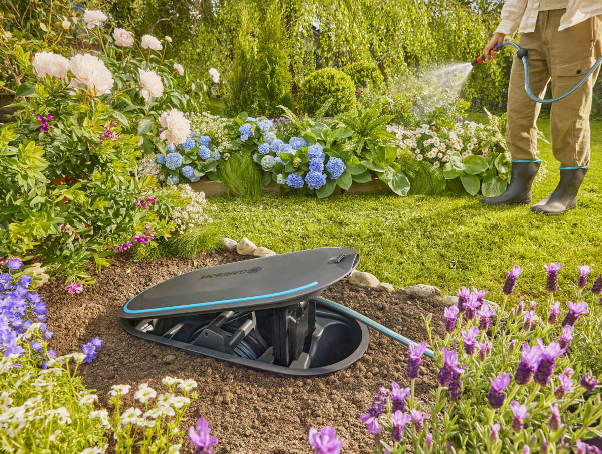 GARDENA RollUp skjult slangeboks