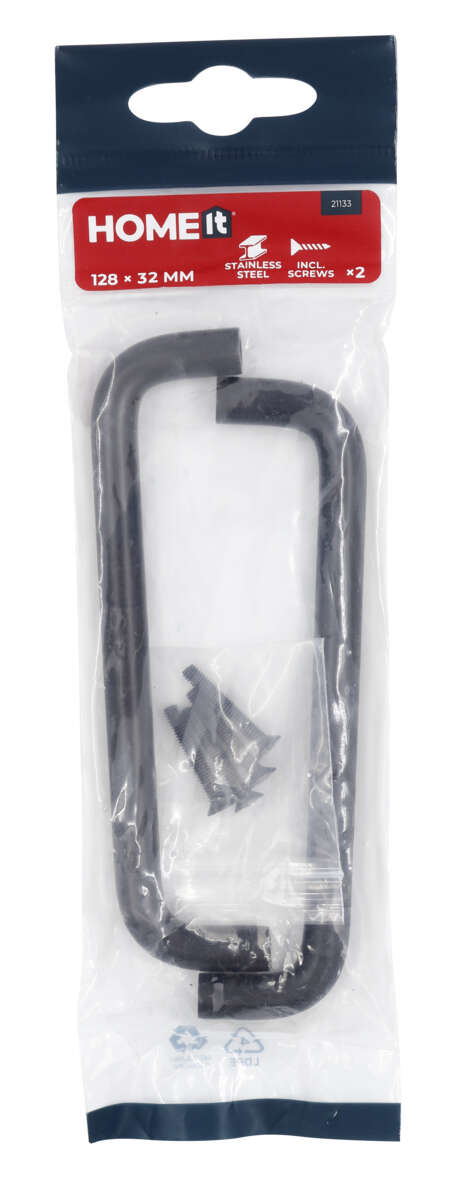 Home>it U-bøyle møbelhåndtak 2-pk