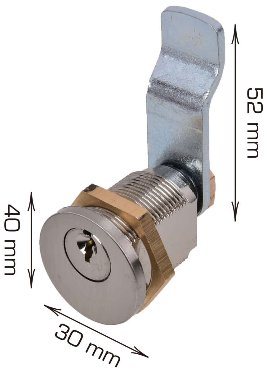 Home>it postkasse-/møbellås med 3 nøkler