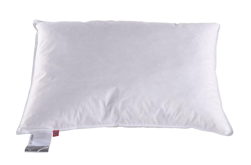 Bergen Dun Soft Support dun og fiber hodepute