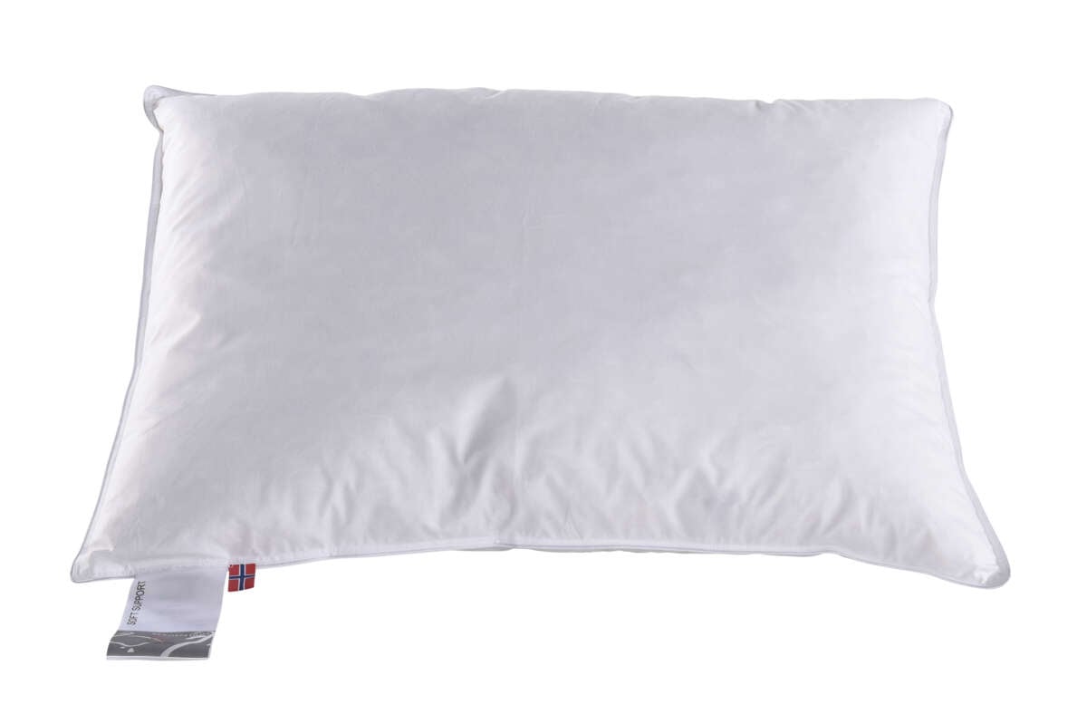 Bergen Dun Soft Support dun og fiber hodepute