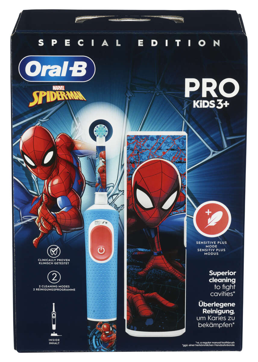 Oral-B™ Vitality Pro Kids Spiderman eltannbørste