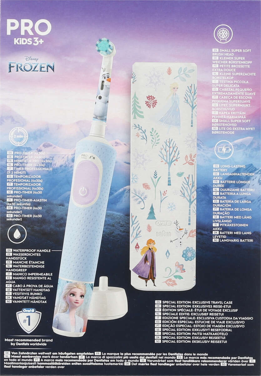 Oral-B™ Vitality Pro Kids Frozen eltannbørste