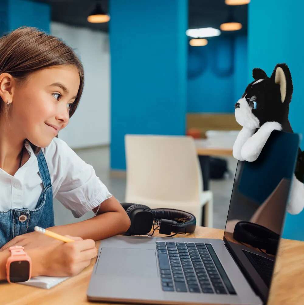 My Fuzzy Friends Tucker den sovende valpen