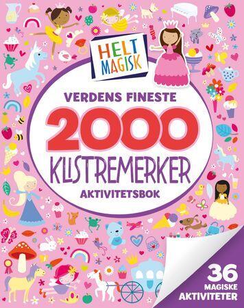 Verdens fineste : 2000 klistremerker /aktivitetsbok