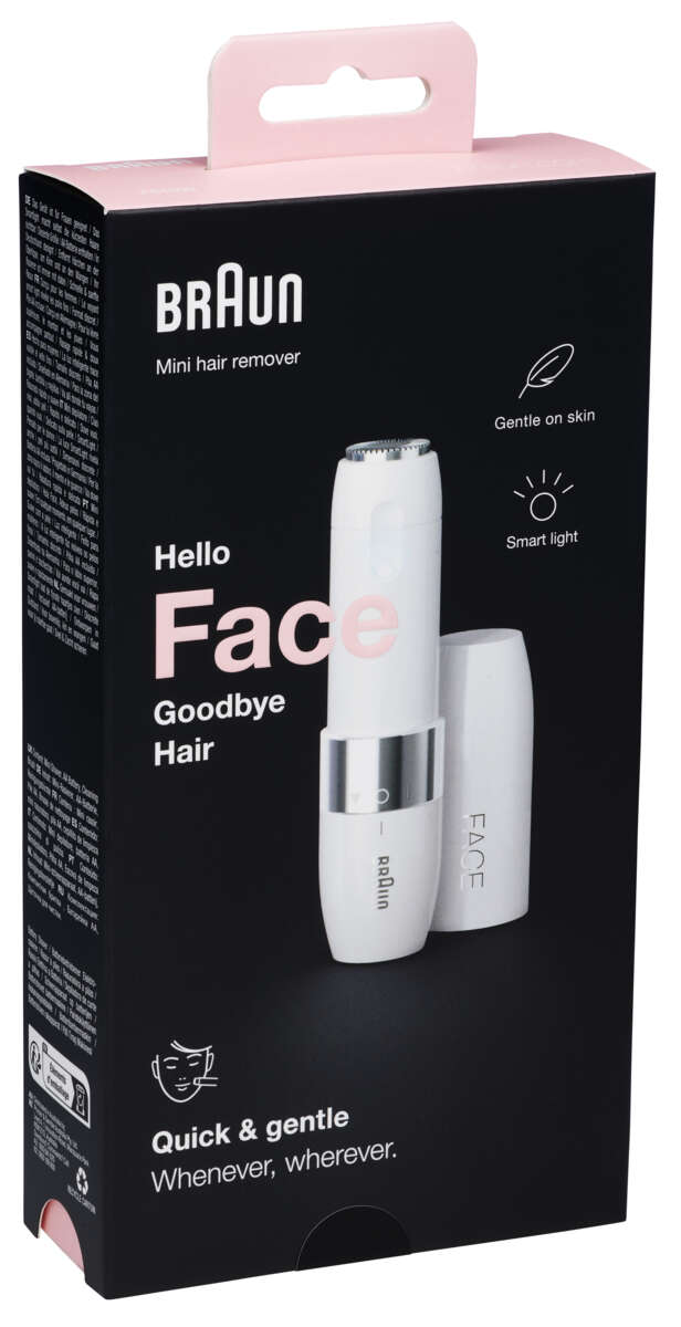 Braun FS1000 Face Mini hårtrimmer