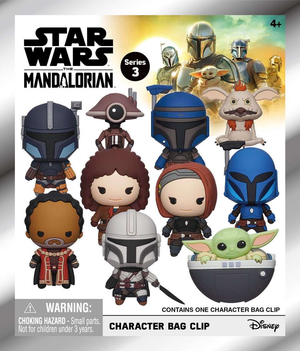 Mandalorian Backpack Buddies nøkkelring
