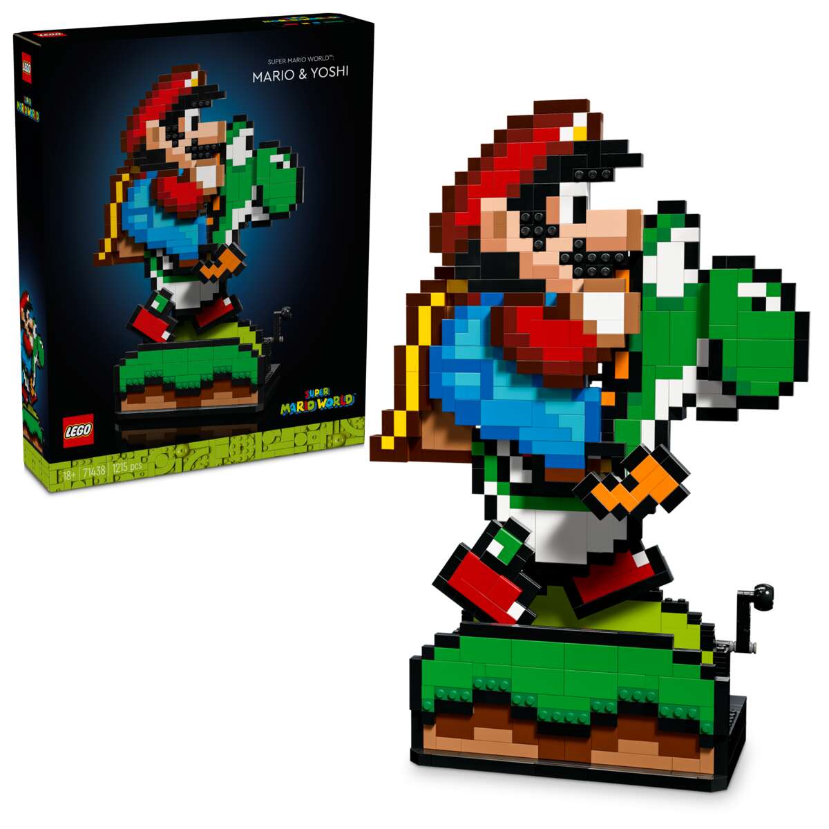 LEGO® Super Mario™ Super Mario World™: Mario og Yoshi 71438