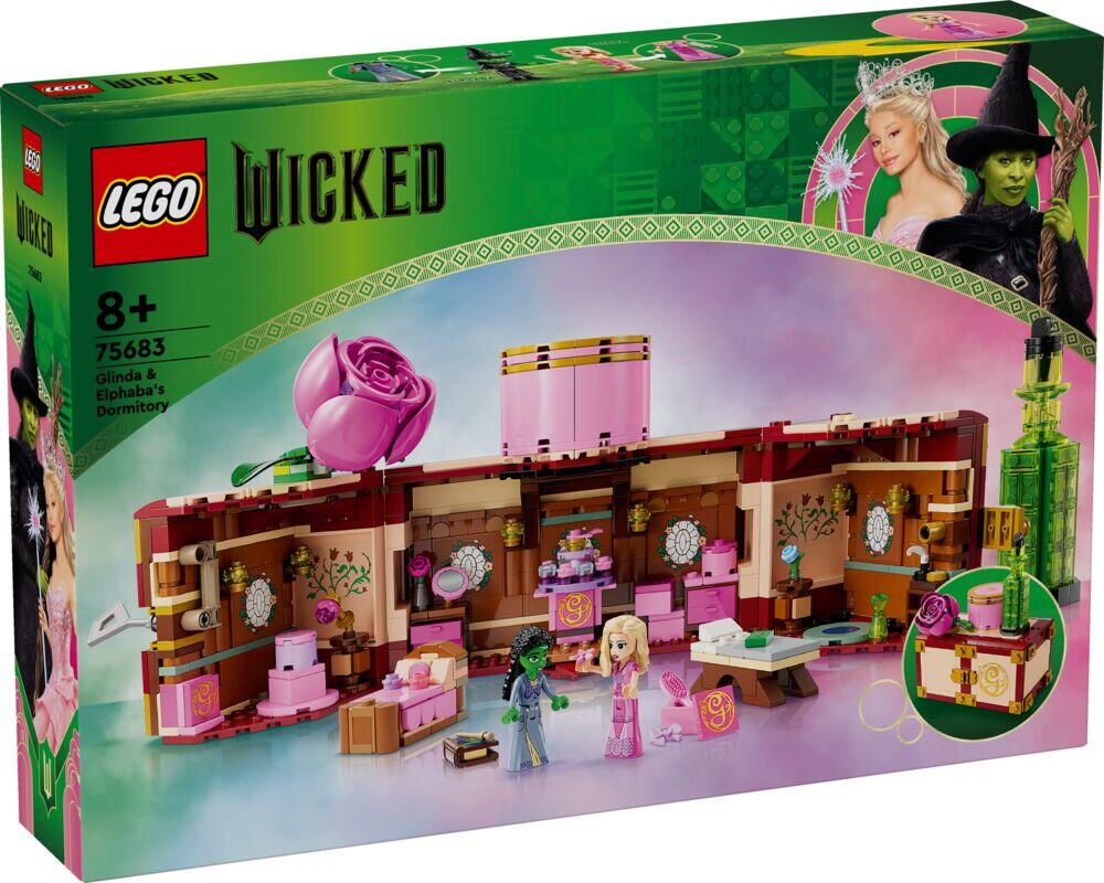 LEGO® Wicked Glinda og Elphabas studentrom 75683