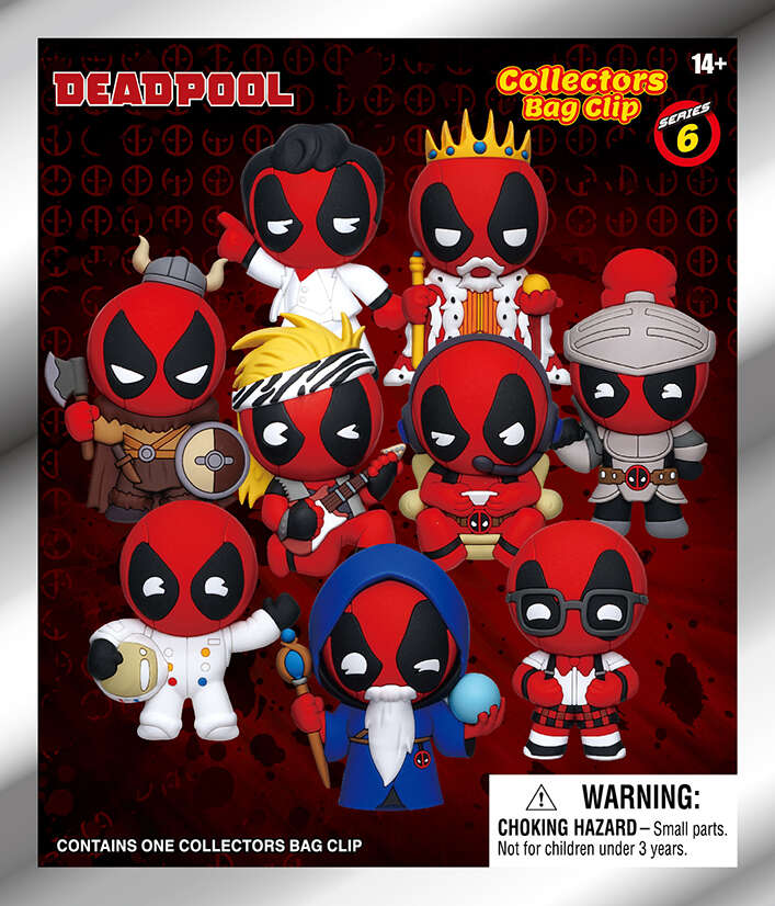 Marvel Deadpool Backpack Buddies nøkkelring