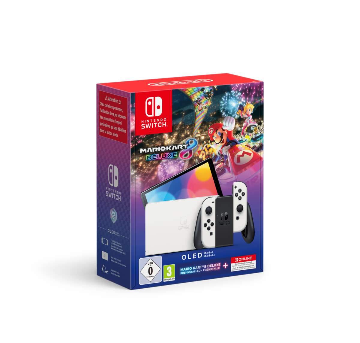 Nintendo Switch™ konsoll OLED inkl. Mario Kart 8 Deluxe