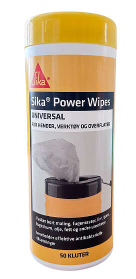 Sika Power wipes 50-pk