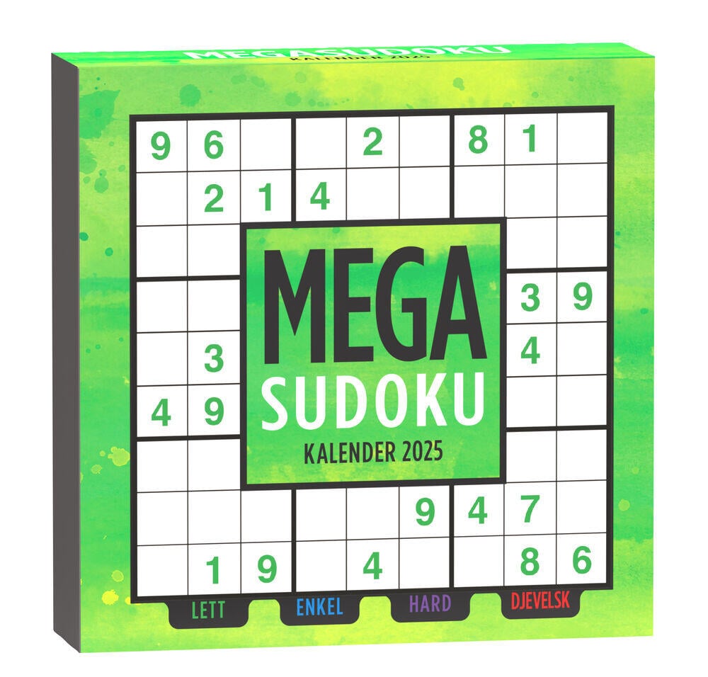 Mega Sudoku kalender 2025