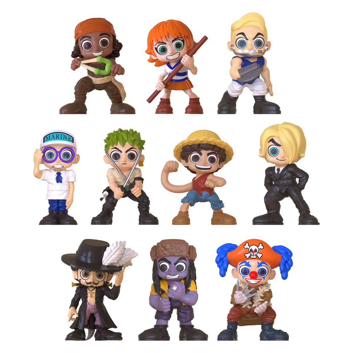 ONE PIECE minifigurer S1
