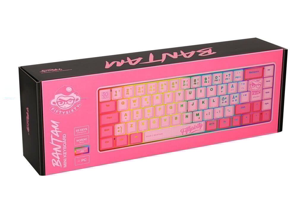 FiftySixty® 5060 BANTAM mini gamingtastatur