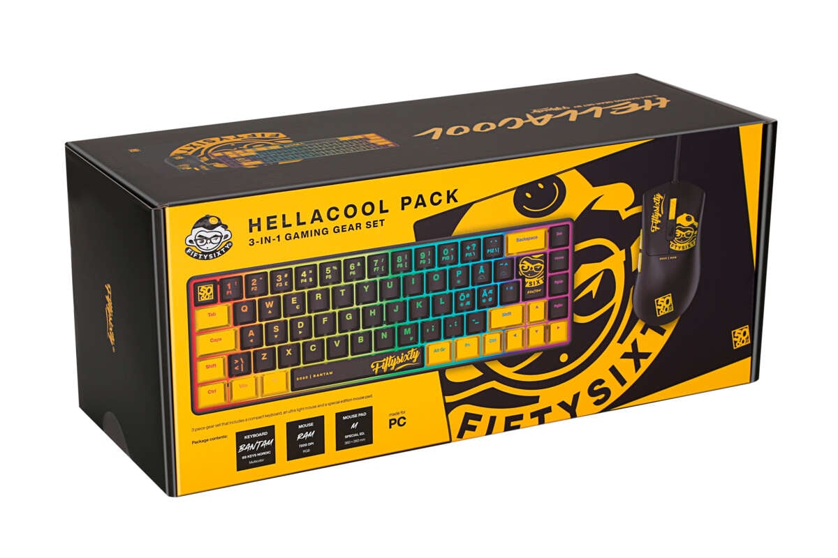 FiftySixty® 5060 Hellacool 3-i-1-spillutstyrspakke