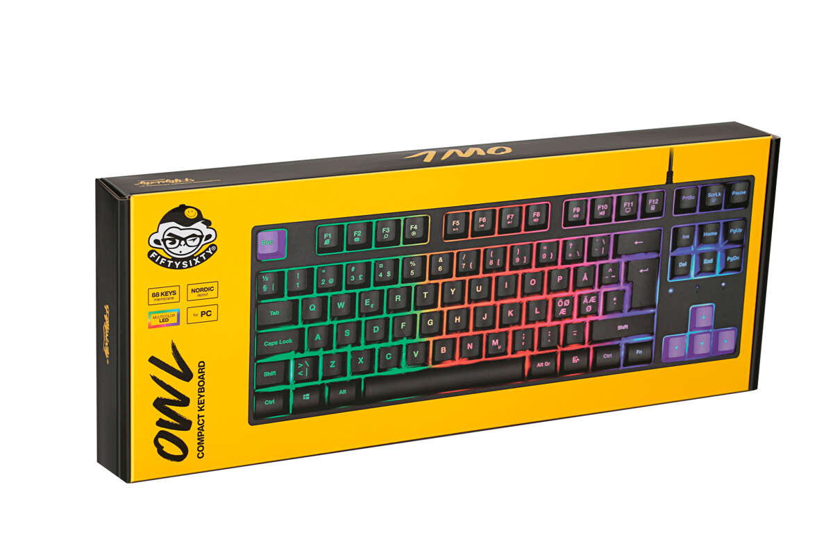 FiftySixty® 5060 OWL gamingtastatur