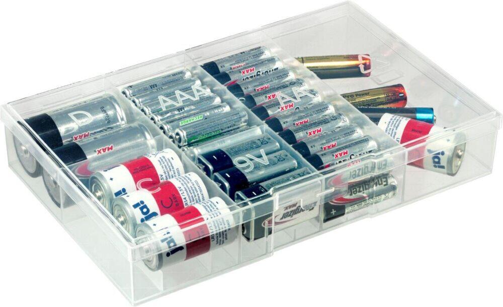 Oppbevaringsboks for batterier